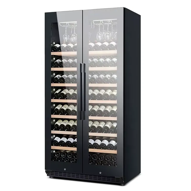 Wine Beer Dual Zone - ตู้แช่ไวน์ขนาดใหญ่ 735 ลิตร ตู้แช่เครื่องดื่ม ตู้แช่เบียร์ ประตูกระจก