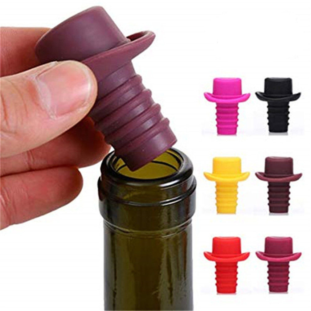 5 ชิ้น จุกปิดขวดซิลิโคนพรีเมีย - Wine Beer Hat บทวิจารณ์และราคา