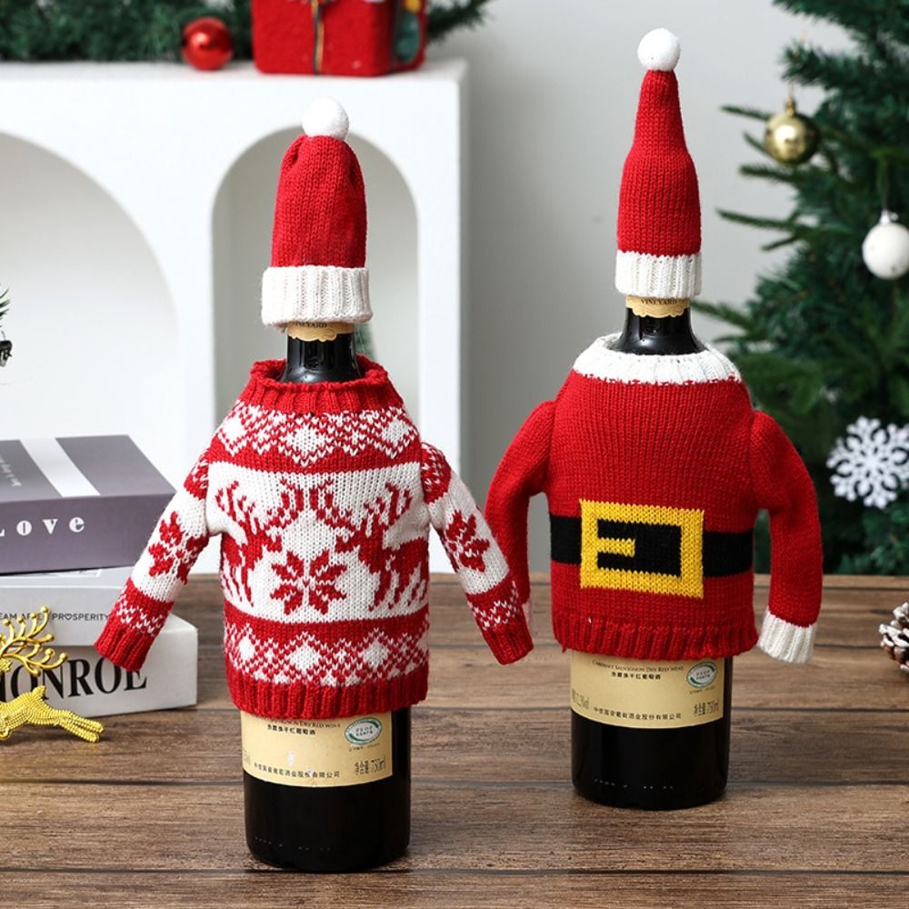 ปลอกหุ้มขวดไวน์ลายกวางเอลค์ ลา - Wine Beer Hat บทวิจารณ์และราคา