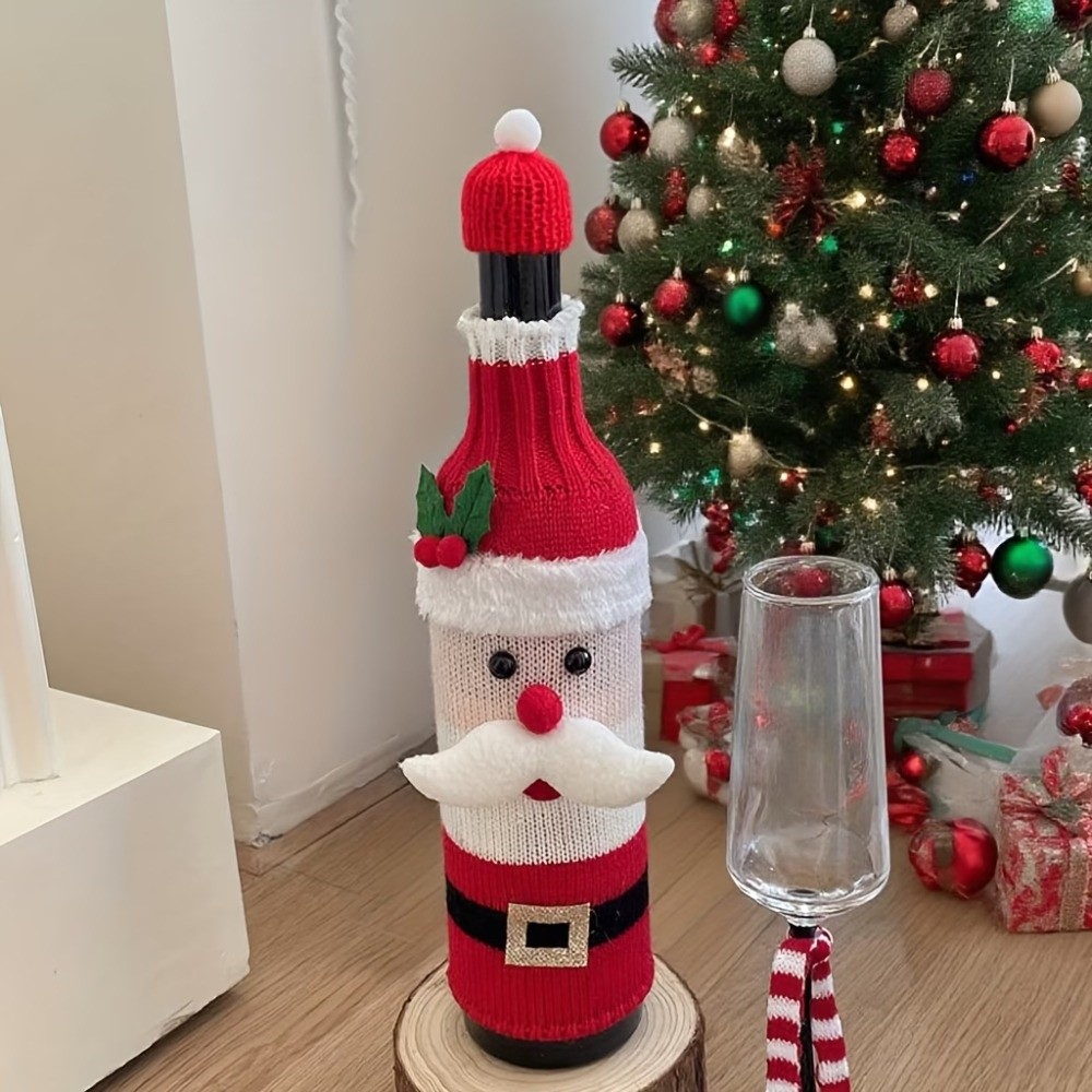 ปลอกหุ้มขวดไวน์ถักลายกวางเรนเด - Wine Beer Hat บทวิจารณ์และราคา
