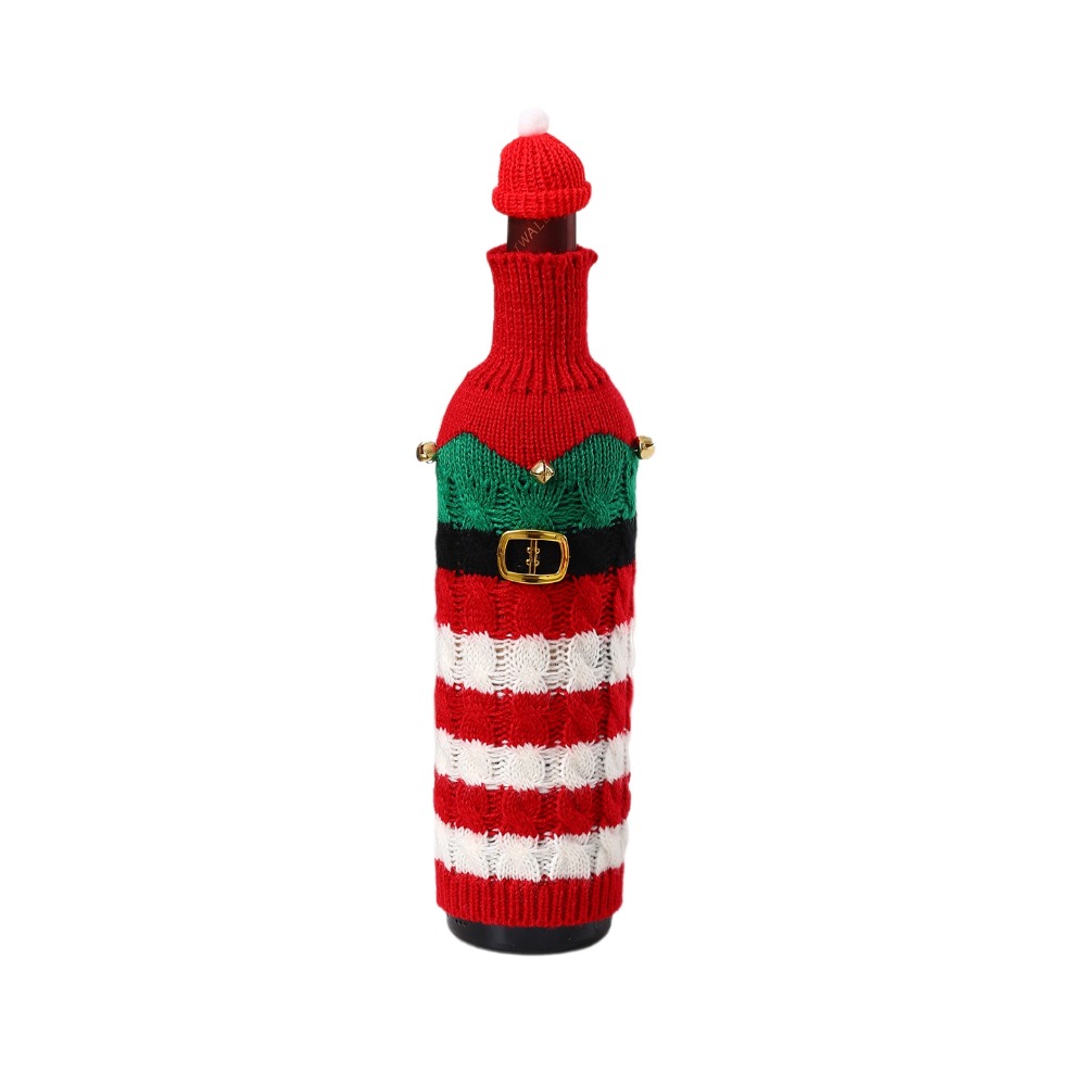ปลอกขวดไวน์ถักลายกวางเรนเดียร์ - Wine Beer Hat บทวิจารณ์และราคา