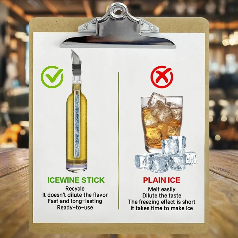แท่งทำความเย็นไวน์สแตนเลส พร้อ - Wine Aerator Pour บทวิจารณ์และราคา