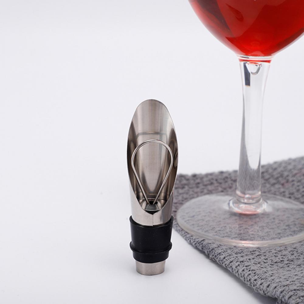 อุปกรณ์บาร์เทขวดน้ำสแตนเลสแบบค - Wine Aerator Pour บทวิจารณ์และราคา